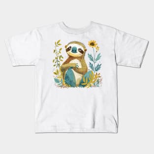 Cute Sloth Kids T-Shirt